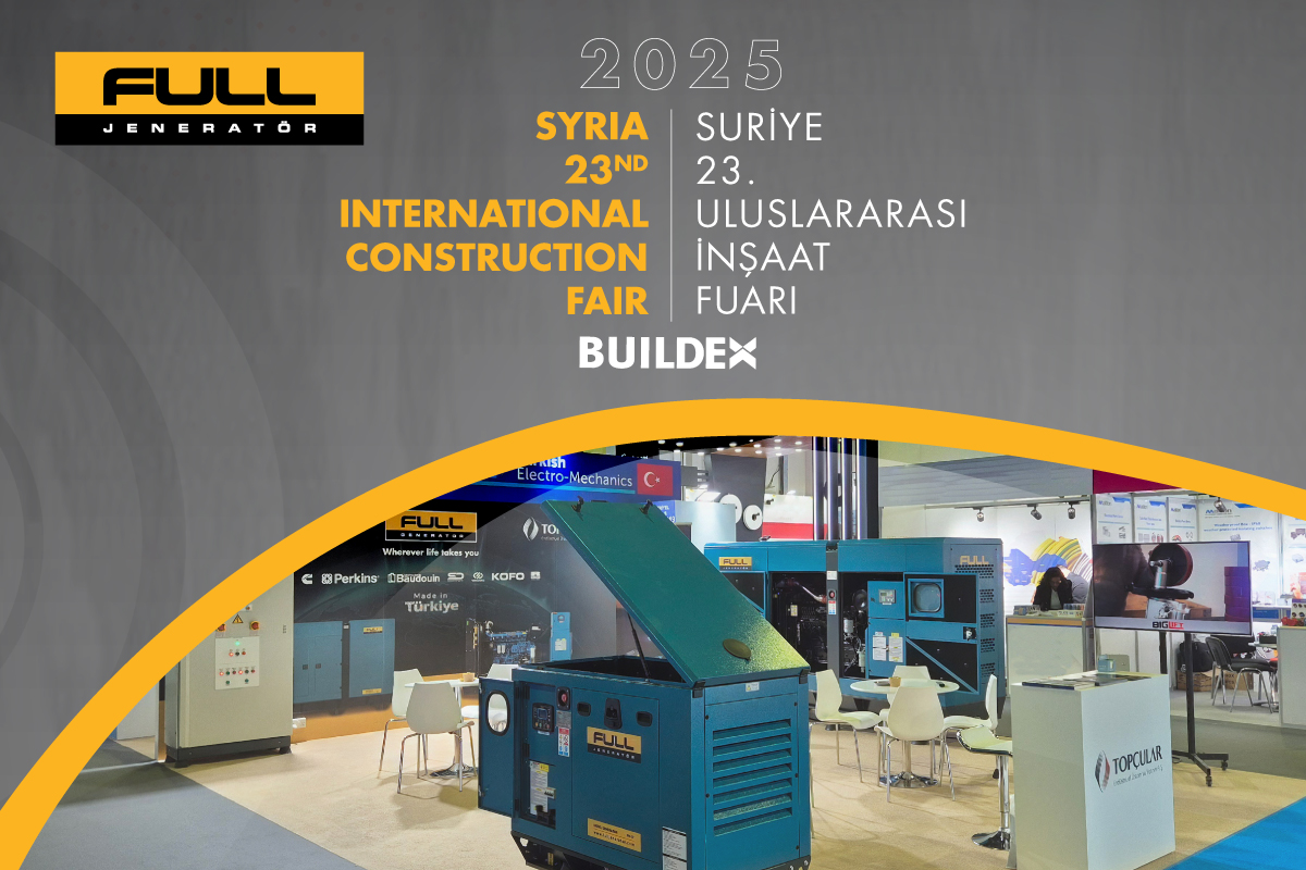 23. BUILDEX Uluslararası İnşaat Fuarı’ndayız!